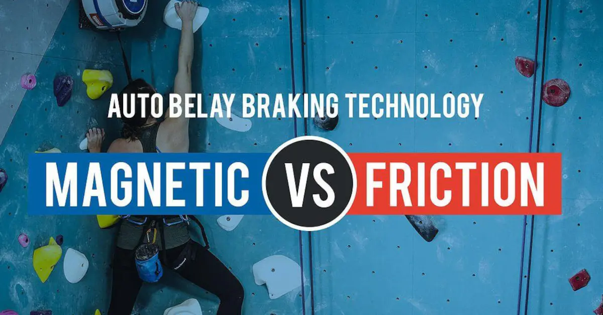 Considering Magnetic Braking vs Friction for your gym? Learn how magnetic systems prevent brake fade and ensure a consistent, safe descent for all climbers.