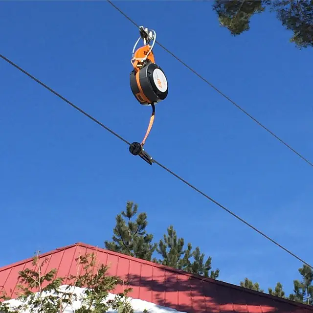 Soporte de pivote zipSTOP | Simplifique la instalación de su tirolesa