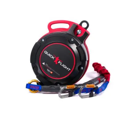 Maximize ROI with the QuickFlight Free Fall Device. High-throughput magnetic braking handles 90 riders/hr with minimal maintenance.