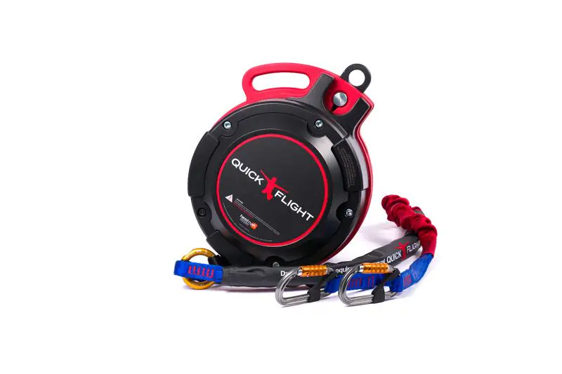 Maximize ROI with the QuickFlight Free Fall Device. High-throughput magnetic braking handles 90 riders/hr with minimal maintenance.