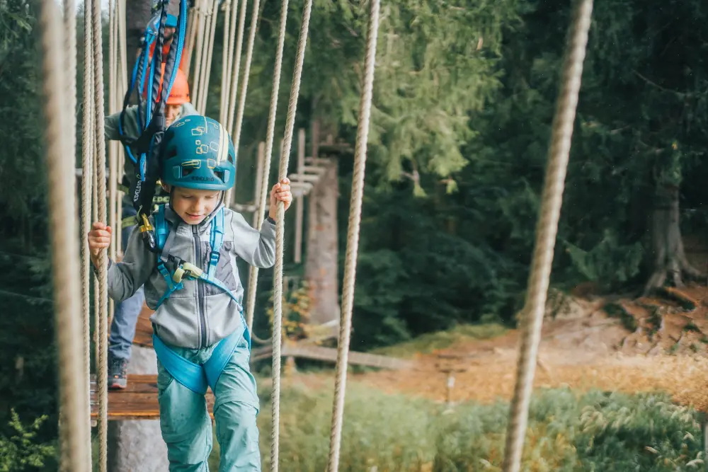 Edelrid Fraggle III full body harnas voor kinderen tot 40 kg