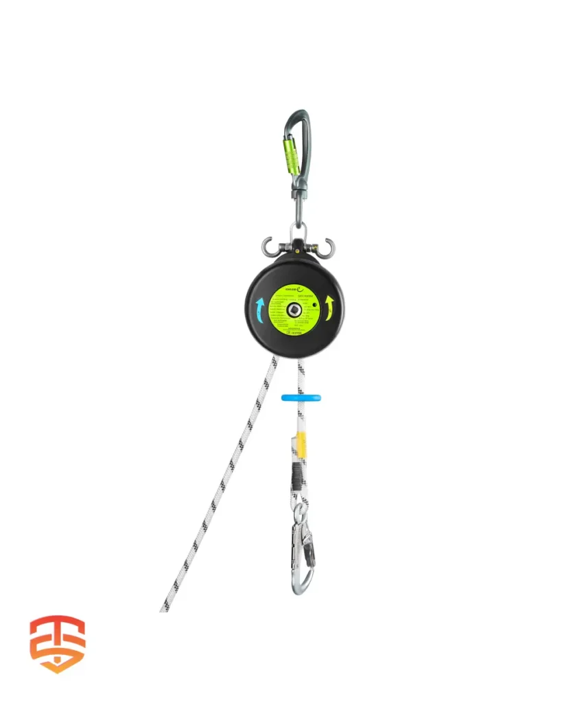 Need a professional rescue and descent device? The Edelrid Safe Descent Pro features a 200kg winch function for total control.