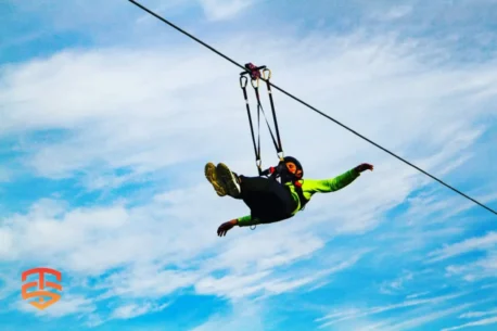 Der Zipline Sit Komfortgurt mit Stabilisator - Sichern Sie Ihre Abenteuerausrüstung!