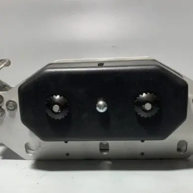 Self-braking Zip line pulley with integrated magnetic brake