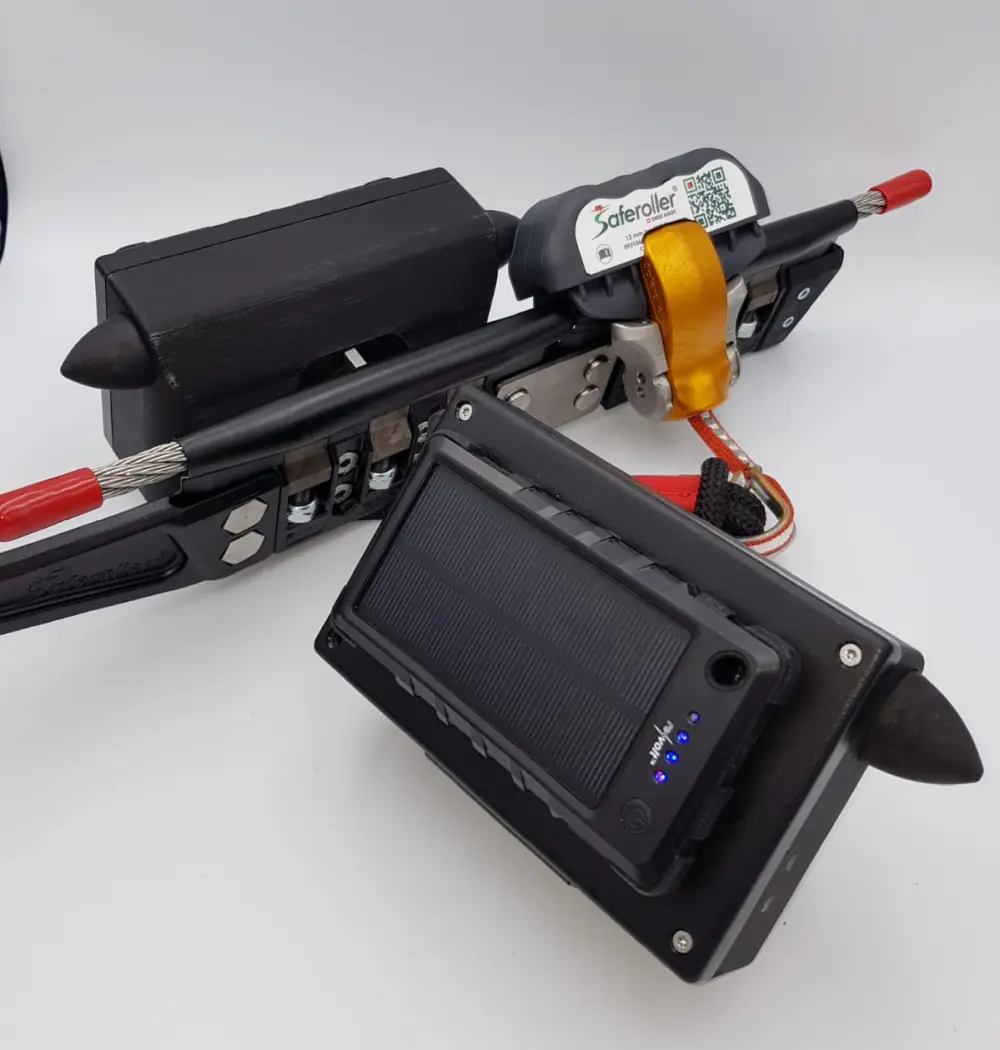 Saferoller ZipEye Seilbahn Sicherheit: Kollisionsschutz