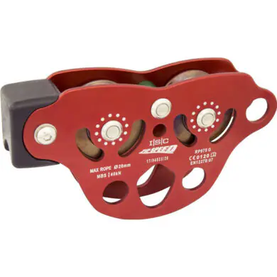 Discover the ISC ZipSpeed-S Trolley, perfect for medium-speed ziplines. Lightweight, durable, and affordable. Click to enhance your adventure park now!