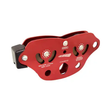 Upgrade your zipline experience with the ISC ZipSpeed-L Trolley. Perfect for medium to long ziplines with superior wear resistance. Order now for unbeatable performance!