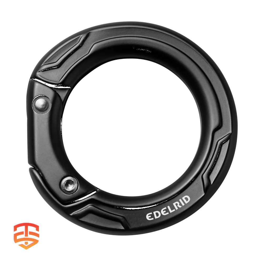 De openingsbreedte van 12 mm maakt het installeren van touwafsluitingen, stroppen en metalen componenten eenvoudig.