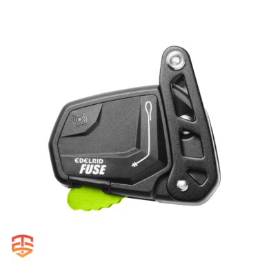 Whether ascending or descending, the FUSE integrated centrifugal  brake enables the device to move up/down 
the belay rope with incomparable ease from the very first meter.