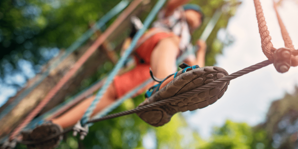 Discover how advanced PPE enhances your adventure park experience, from harnesses to helmets, belay systems to RFID tech!
