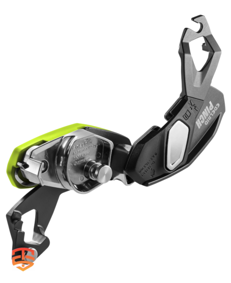 Edelrid PINCH: Unleash the future of belaying with automatic locking, effortless lowering, and unmatched safety for professionals.