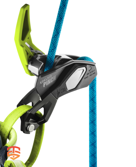 Innovate your operation. Edelrid PINCH: Streamline workflows, boost efficiency, prioritize safety. The future of belaying is here.