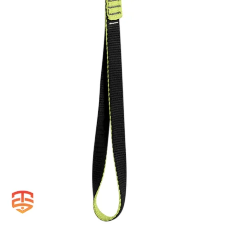 Effortless Rope Management: Conquer rappelling and self-belaying with the Edelrid ADJUSTABLE SELF BELAY SLING PRO. Easy adjustability & integrated carabiner elevate your safety. Shop Now!