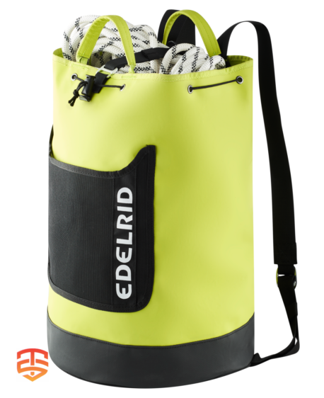 Edelrid CASK 28 Rope Bag: Pro Climber's Dream! Durable, spacious rope carrier for climbing, arborists, & recreation.