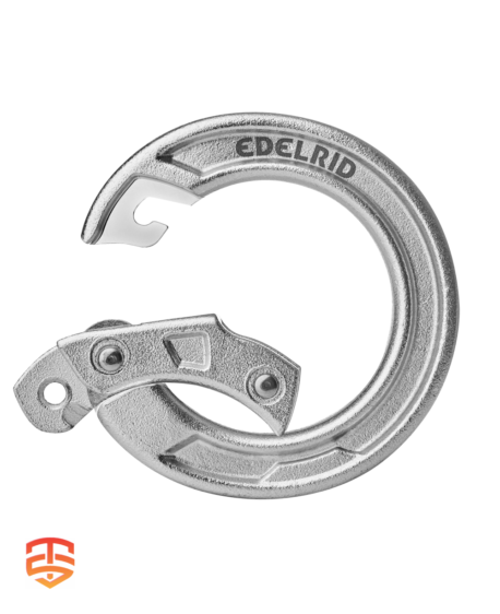 Adventure Parks & Amusement Venues: Level Up Rigging with Edelrid! CUPID STEEL Ring - Effortless, Strong, Reliable. EN 362 certified, steel construction.