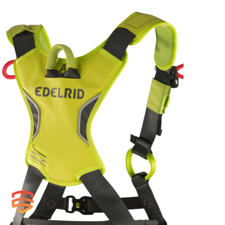 Elevate Your Work at Height Experience: Edelrid FLEX PRO PLUS Harnesses. Fall arrest indicator, breathable design, functional features. Shop Today!