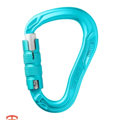 Conquer Challenges: Edelrid HMS BULLET TRIPLE Carabiner. Keylock for smooth clipping, ideal for belaying. Buy Now!