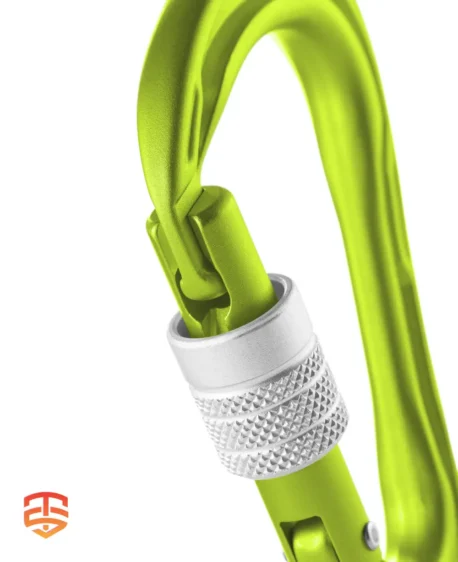 Secure Your Rig: Edelrid HMS STRIKE SCREW Carabiner - Lightweight, dependable with screw lock. Shop Now!
