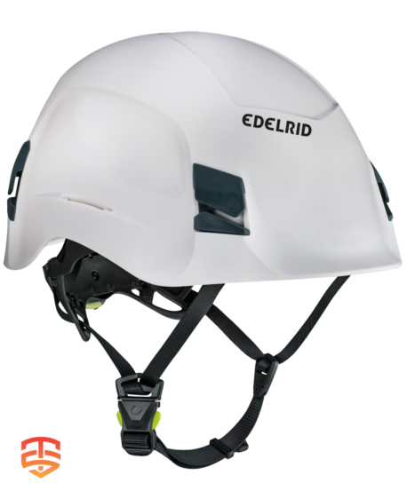 Adventure awaits. Be prepared. Edelrid SERIUS HEIGHT WORK: Lightweight helmet, ultimate protection (EN certified). Shop for yours!