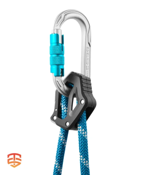 Effortless Rope Handling: Edelrid SWITCH PRO DOUBLE ADJUST - Conquer climbs with confidence thanks to on-the-fly adjustability. Upgrade Now!