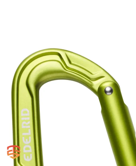Reduce Friction, Maximize Efficiency: Edelrid Axiom Slider Carabiner - Experience a lightweight carabiner with integrated pulley for smooth rope hauling & rigging. Shop Now!