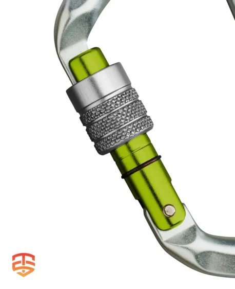 Powerhouse Performance, Compact Design: Edelrid D-Classic 3000 Screw Carabiner - Invest in a lightweight & robust aluminum carabiner with screw lock, ideal for climbing, rigging & various applications. Explore Now!