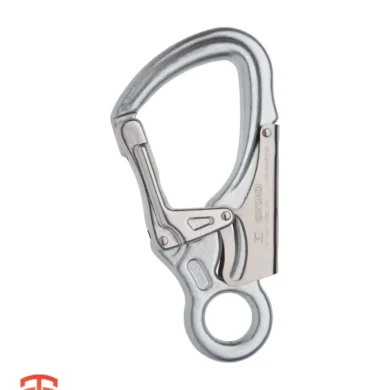 The Steel Workhorse: Edelrid DSG 4000 STEEL Carabiner - When demanding tasks require exceptional strength, choose a steel carabiner with secure locking and user-friendly operation. Buy Now!