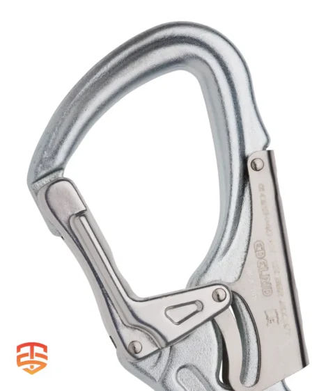 Prioritize Safety, Maximize Performance: Edelrid DSG 4000 STEEL Carabiner - Equip your crew with a heavy-duty steel carabiner for demanding tasks. Secure keylock & user-friendly palm squeeze mechanism ensure optimal handling. Learn More!