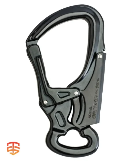 The Climber's Choice: Edelrid DSG TRITON Carabiner - Invest in a versatile carabiner boasting exceptional strength & a user-friendly palm squeeze mechanism for smooth operation during climbs. Click to Discover!