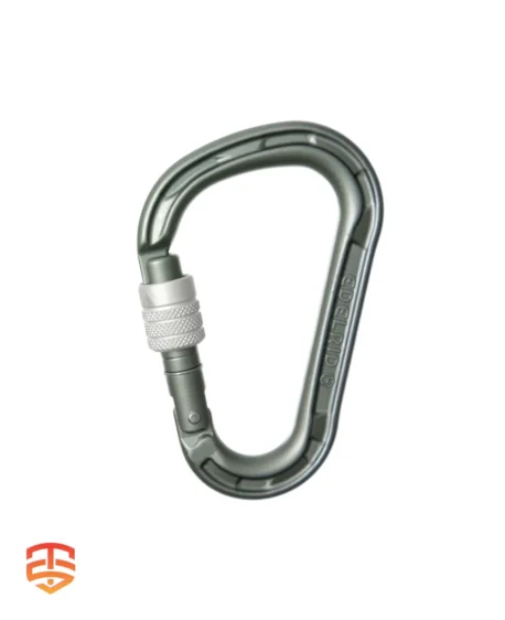 Confident Maneuvering, Seamless Clipping: Edelrid HMS Magnum Screw Carabiner - Master complex rigging setups with a large HMS carabiner that prioritizes user-friendliness. Click to Discover!