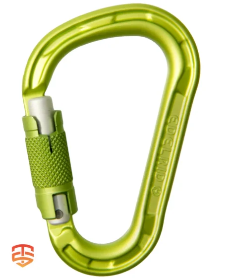Maximize Handling, Minimize Weight: Edelrid HMS Magnum Twist Carabiner - Prioritize smooth operation & reduce pack weight with a large HMS carabiner featuring a twist-lock closure. Click to Discover!