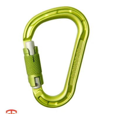 Confidence & Control on the Climb: Edelrid HMS Magnum Twist Carabiner - Conquer belays & rappels with confidence thanks to a large HMS carabiner with a secure twist lock and exceptional handling. Buy Now!