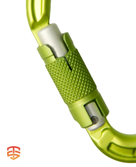 Lightweight Strength for Comfort: Edelrid HMS Magnum Twist Carabiner - Invest in a lightweight HMS carabiner with a twist lock, ideal for comfortable belaying, rappelling, and various climbing applications. Explore Now!