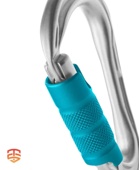 Confident Maneuvers, Effortless Clipping: Edelrid HMS STRIKE TRIPLE Carabiner - Conquer any climb with a secure HMS carabiner featuring a keylock closure and a comfortable grip. Explore Now!