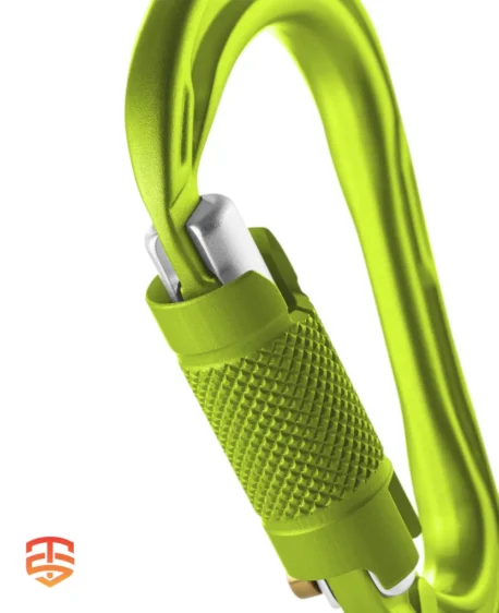 Keylock Convenience, HMS Versatility: Edelrid HMS Strike Twist Carabiner - Experience the best of both worlds with a user-friendly twist lock and the functionality of an HMS carabiner. Buy Now!