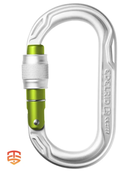 Equip Your Team for Peak Performance: Edelrid Oval Power 2500 Screw Carabiner - Outfit your crew with versatile oval carabiners for efficient rigging and secure rope management. Click to Discover!