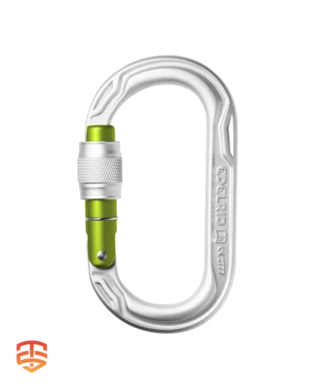 Strength & Efficiency Combined: Edelrid Oval Power 2500 Screw Carabiner - Experience the best of both worlds with a lightweight oval carabiner boasting a secure screw gate and exceptional functionality. Buy Now!