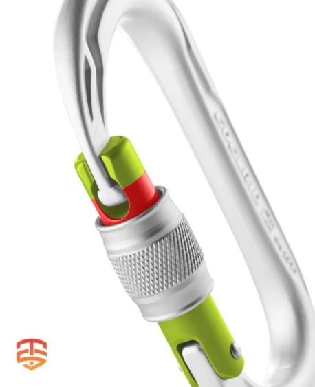 Lightweight Champion for Professionals: Edelrid Oval Power 2500 Screw Carabiner - Conquer climbs with confidence thanks to a featherweight oval carabiner with a screw gate, ideal for rope maneuvers and rigging. Explore Now!
