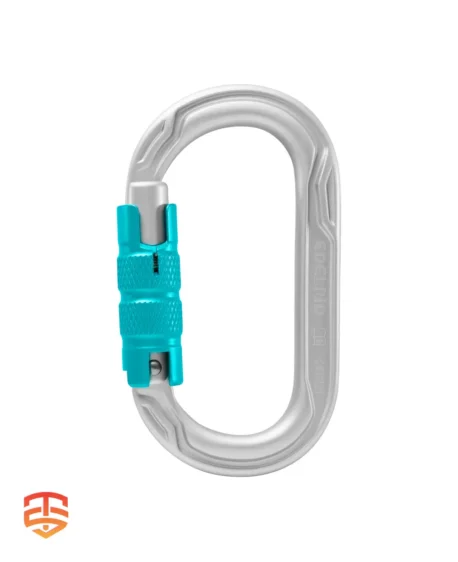Unmatched Versatility, Maximum Security: Edelrid Oval Power 2500 Triple Carabiner - Experience the best of both worlds with a user-friendly oval carabiner featuring a triple lock and exceptional functionality for climbing and rigging. Buy Now!