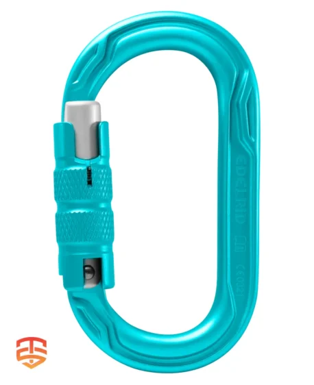 Unmatched Versatility, Maximum Security: Edelrid Oval Power 2500 Triple Carabiner - Experience the best of both worlds with a user-friendly oval carabiner featuring a triple lock and exceptional functionality for climbing and rigging. Buy Now!