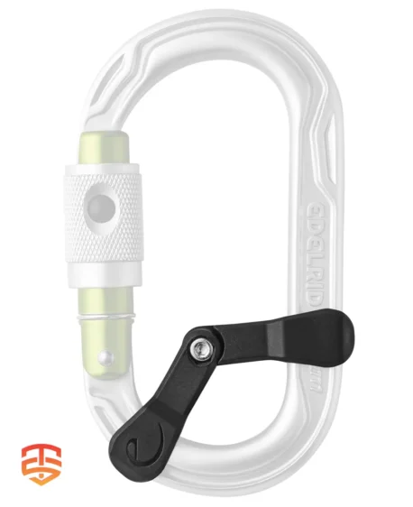 Equip Your Team for Uncompromised Safety: Edelrid Oval Power Captive - Invest in the Edelrid Oval Power Captive for your climbing crew, prioritizing safe carabiner positioning and preventing accidents. Click to Discover!