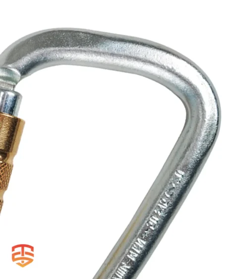 Unleash Peak Performance, Unwavering Security: Edelrid Steel Strong Triple Carabiner - Equip your crew with a robust steel carabiner featuring a triple lock for demanding climbs, rappelling, and rescue operations. Learn More!