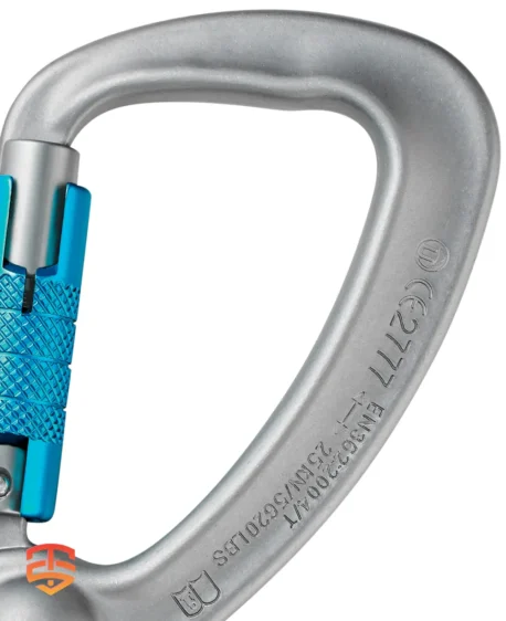 Boost Lanyard Performance: Edelrid TWISTER TRIPLE 21mm Carabiner - Equip your crew with a versatile carabiner featuring a swivel to prevent rope twist & a secure triple lock for added safety. Learn More!