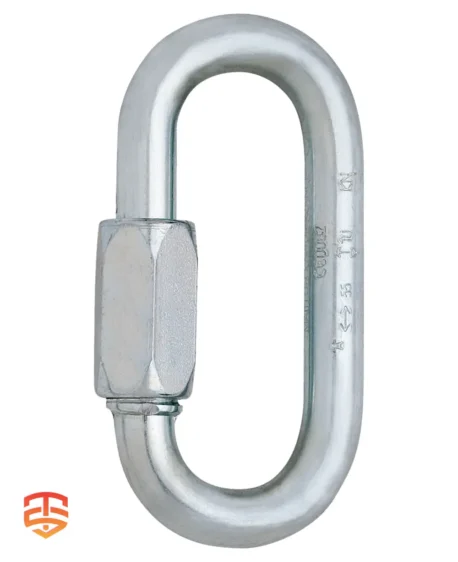 Effortless Locking, Exceptional Strength: Steel Screw Link Carabiner (10mm) - Invest in a versatile screw link carabiner featuring secure locking & exceptional strength for demanding environments. Click to Discover!