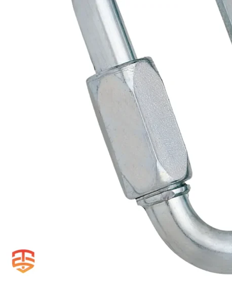 Industrial Strength, Unwavering Reliability: Steel Screw Link Carabiner (10mm) - Conquer challenges with a certified steel screw link. Ideal for heavy-duty use & maximum security. Explore Now!