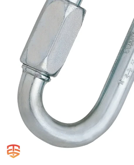 Fortify Your Crew's Safety: Steel Screw Link Carabiner (10mm) - Equip your team with robust screw link carabiners. Unmatched strength & secure locking for critical tasks. Learn More!