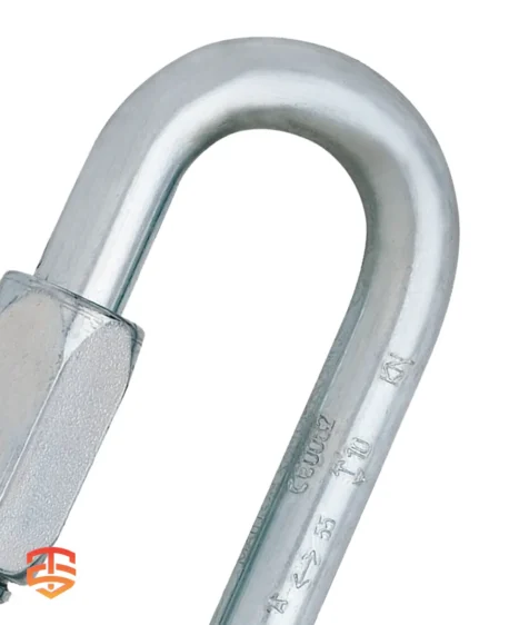 Unscrew Limits, Embrace Security: Steel Screw Link Carabiner (10mm) - Experience a secure, certified steel screw link for demanding applications. Shop Now!