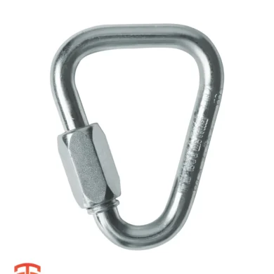 Lightweight Champion for Diverse Applications: Triangle Screw Link Carabiner - This screw link boasts exceptional strength, a lightweight design, and a unique triangular shape for optimal versatility. Buy Now!
