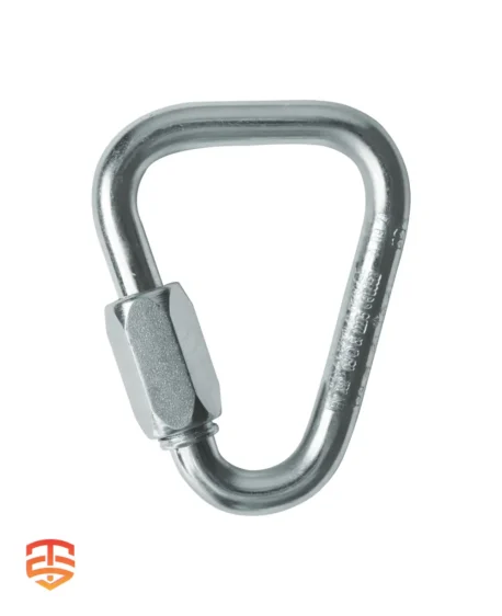 Lightweight Champion for Diverse Applications: Triangle Screw Link Carabiner - This screw link boasts exceptional strength, a lightweight design, and a unique triangular shape for optimal versatility. Buy Now!
