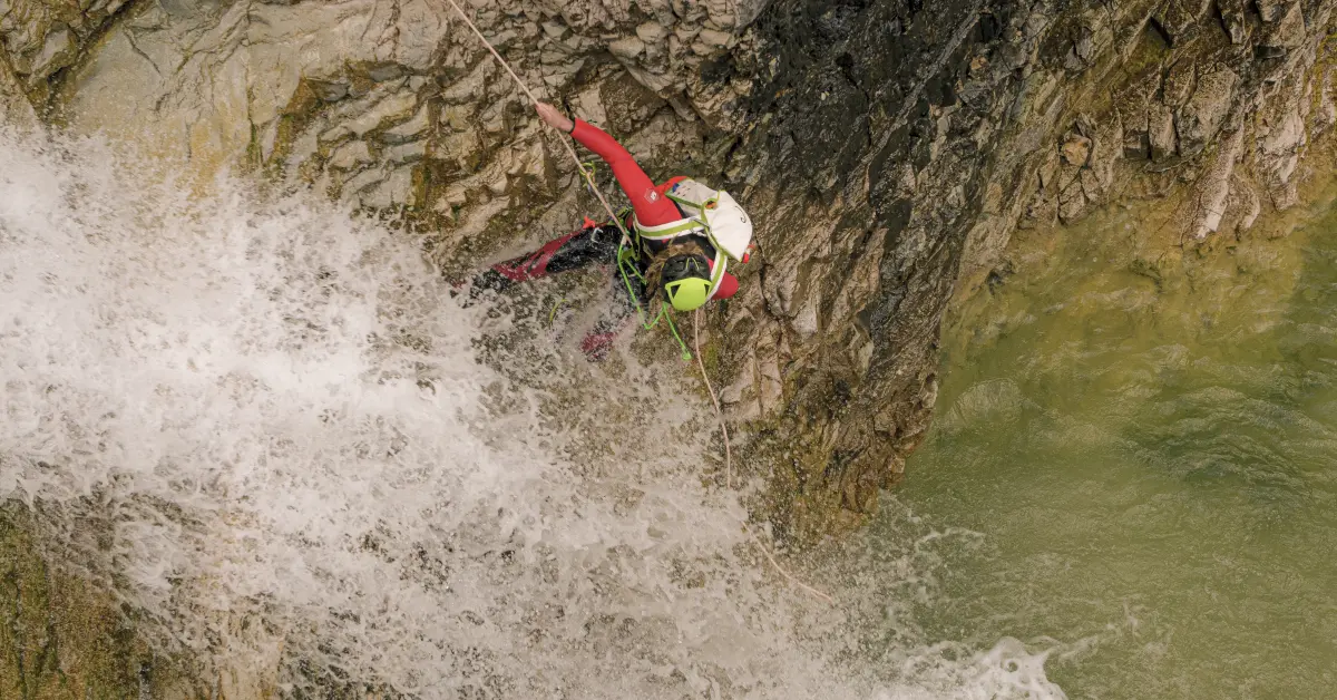 Don't let gear hold you back! EDELRID offers a complete range of professional canyoning equipment, built for durability, comfort, and safety. Explore our ropes, harnesses, descenders, knives, backpacks, and more. Shop EDELRID and conquer any canyon!